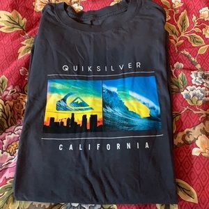 Men’s black large Quicksilver California Tee